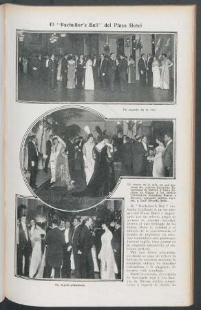 El "Bachellor's Ball" del Plaza Hotel