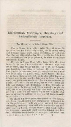 161-220 Wissenschaftliche Erörterungen, Andeutungen und kirchenhistorische Nachrichten