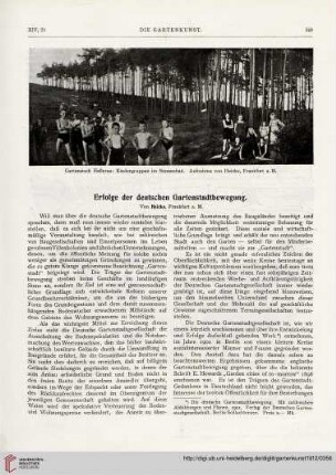 14: Erfolge der deutschen Gartenstadtbewegung