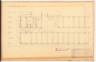 Reichsluftfahrtministerium, Berlin: Teilgrundriss V5 (EG/ 1. OG) 1:100