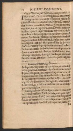 Cap. 4. De Deo patre, Et eius omnipotentia.