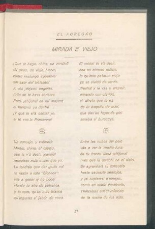 Mirada e' viejo