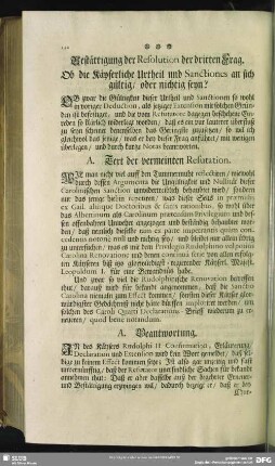 Bestättigung der Resolution der dritten Frag