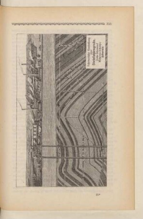 Schematische Darstellung einer Steinkohlengrube