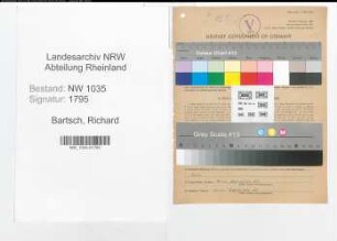 Entnazifizierung Richard Bartsch , geb. 31.07.1916 (Steiger)