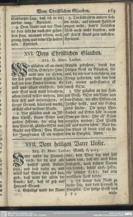 XVII. Vom heiligen Vater Unser