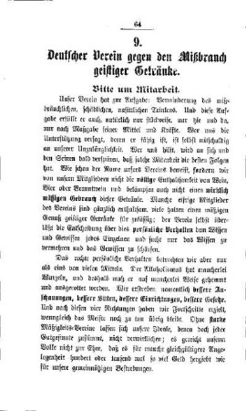 Deutscher Verein gegen den Mißbrauch geistiger Getränke
