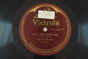 Love old sweet song / (Bingham - Molloy)