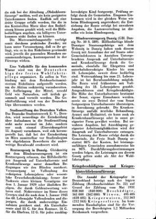 Blindenrentengesetz Danzig [Fürsorgewesen]