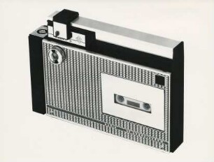 Batterie-Kassetten-Tonbandgerät "Magnetophon cc alpha" der AEG-Telefunken