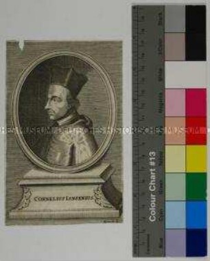 Porträt des Niederländers Cornelius Jansenius Römisch-katholischer Bischof von Ypern