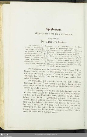 Kapitel 26. Die Natur des Landes