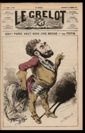 Bah! Paris vaut bien une messe, par Pépin
