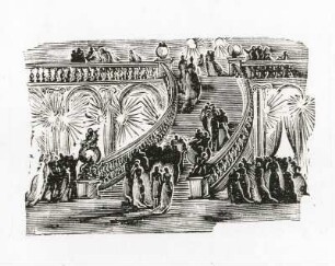 Illustration zu: Ägyptische Nächte. Holzstich von Alexej Krawtschenko.