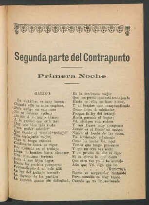 Primera Noche - [Continuación]