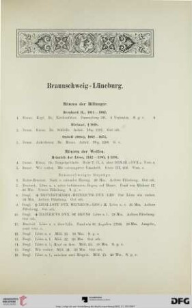 Braunschweig-Lüneburg (Nr. 1-1456)