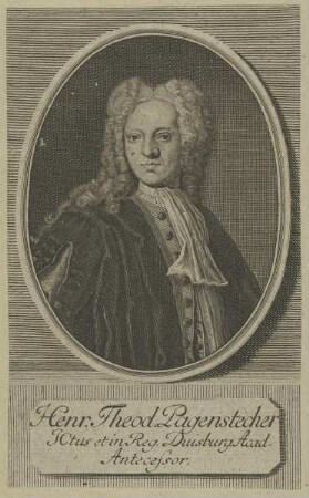 Bildnis des Henr. Theod. Pagenstecher