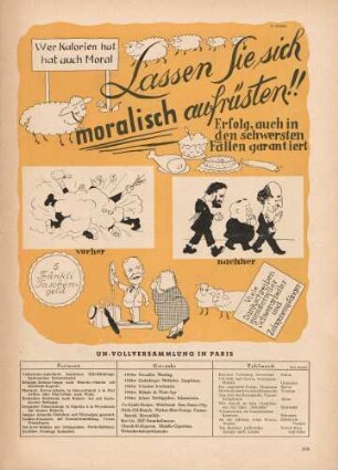 "Lassen Sie sich moralisch aufrüsten"