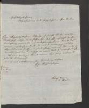 Brief von Johann Friedrich Gmelin an Johann Jacob Kohlhaas an Regensburgische Botanische Gesellschaft