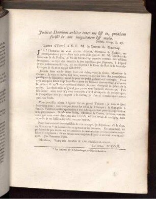 [Première partie Lettres ...]