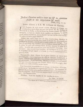 [Première partie Lettres ...]