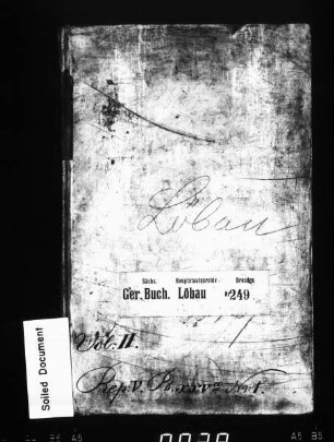Kaufbuch von Oelsa (bei Löbau)