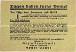 Aufruf der NSDAP zur preußischen Landtagswahl 1932