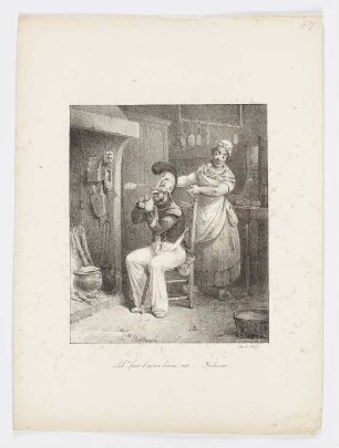 Ah! faut-il qu’un homme soit........Indiscret!, aus: "Album pour 1825"