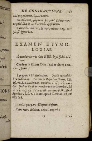 Examen Etymologiæ.