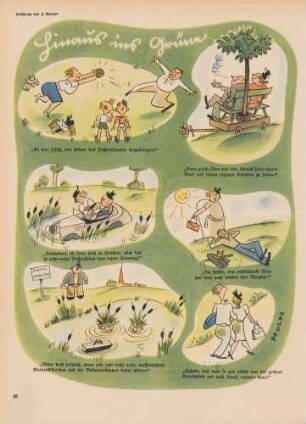 "Hinaus ins Grüne"