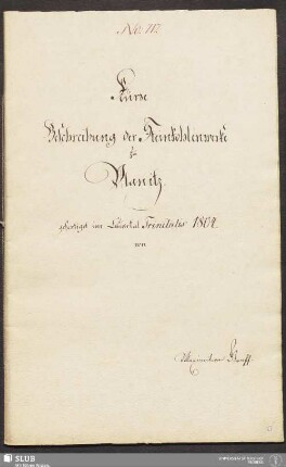 Kurze Beschreibung der Steinkohlenwerke zu Planitz - 17.6620 4.