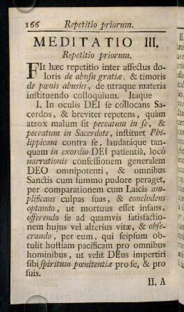 166-177, Meditatio III