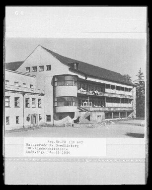 Kinderheilstätte, Harzgerode