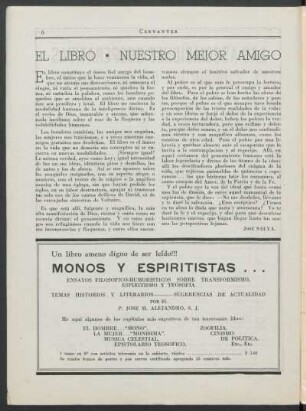 El libro • Nuestro mejor amigo