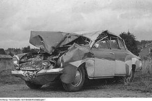 Unfallwagen. Industrie