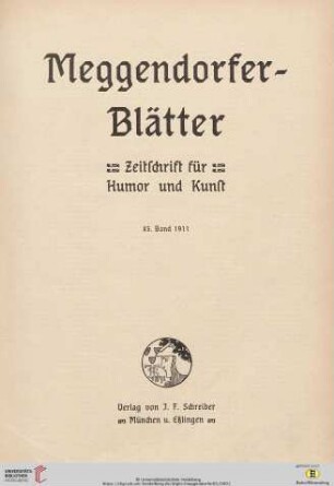 85: Meggendorfer-Blätter
