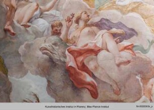 Venezia umgeben von Göttern und allegorischen Figuren