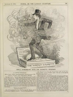 Swell struggling with the cig'rette poisoner
