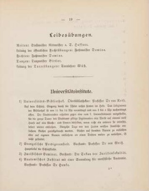 19, Leibesübungen