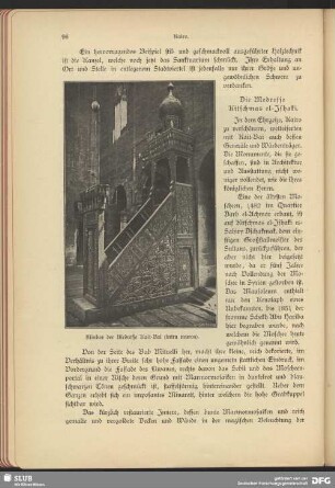 Minbar der Medresse Kait-Bai (intra muros)