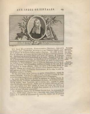 XII. Jean Maatzuiker, gouverneur général, ...