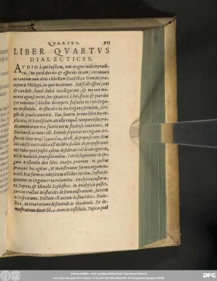 Liber Quartus Dialectices.