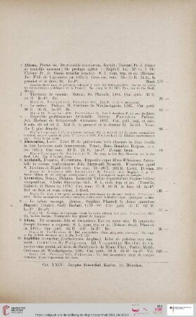 Incunabula Typographica (Nr. 1 - 1500)