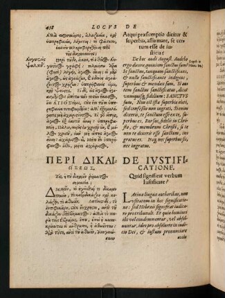 438-525, De Iustificatione - De Electione et Praedestinatione