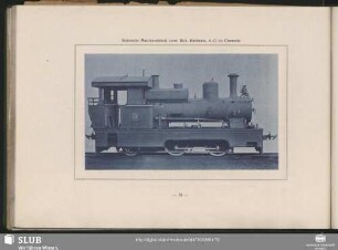 2/3 gek. Verbund-Tender-Locomotive der Nederlandsch-Indischen-Spoorweg-Maatschappy