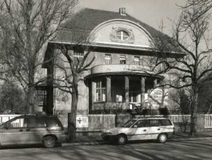 Dresden-Strehlen, Tiergartenstraße 81. Villa (um 1912). Straßenansicht