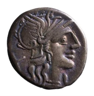 Münze, Denar, 135 v.Chr.