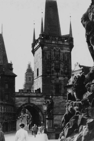 Karlsbrücke. Kleinseitner Brückenturm