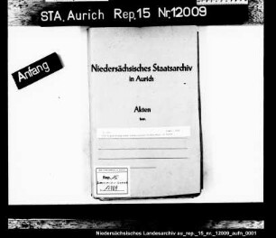 Die Einrichtung einer katholischen Volksschule in Diele