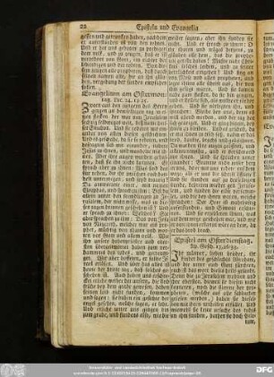Evangelium am Ostermontag. Luc. 24, 13-35.